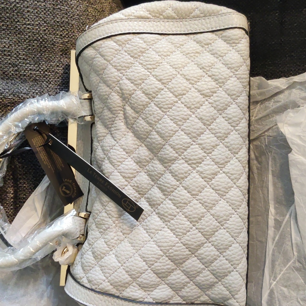 Nwt la terre fashions satchel(doctors bag)